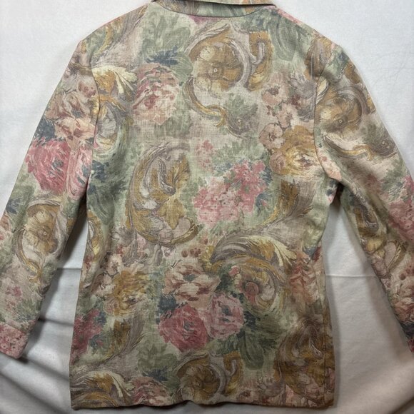 Vintage Toni Garment for CC Magic 80s Blazer Jacket Size Pit To Pit 21 - Picture 10 of 16